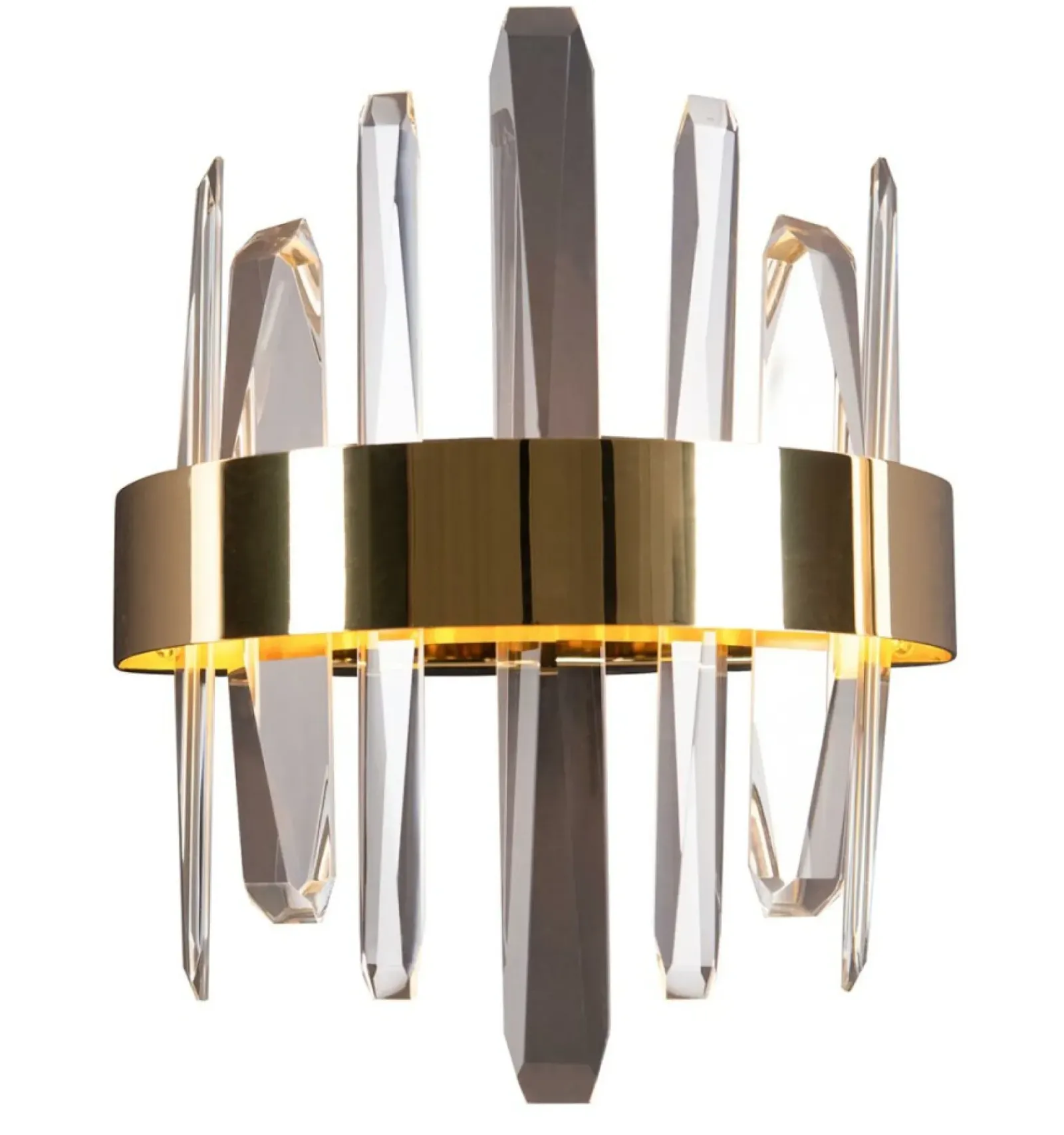 Sklep Kaja Designerski, kryształowy kinkiet LED MX W0287 PRINCE | Kaja* Lampy Led