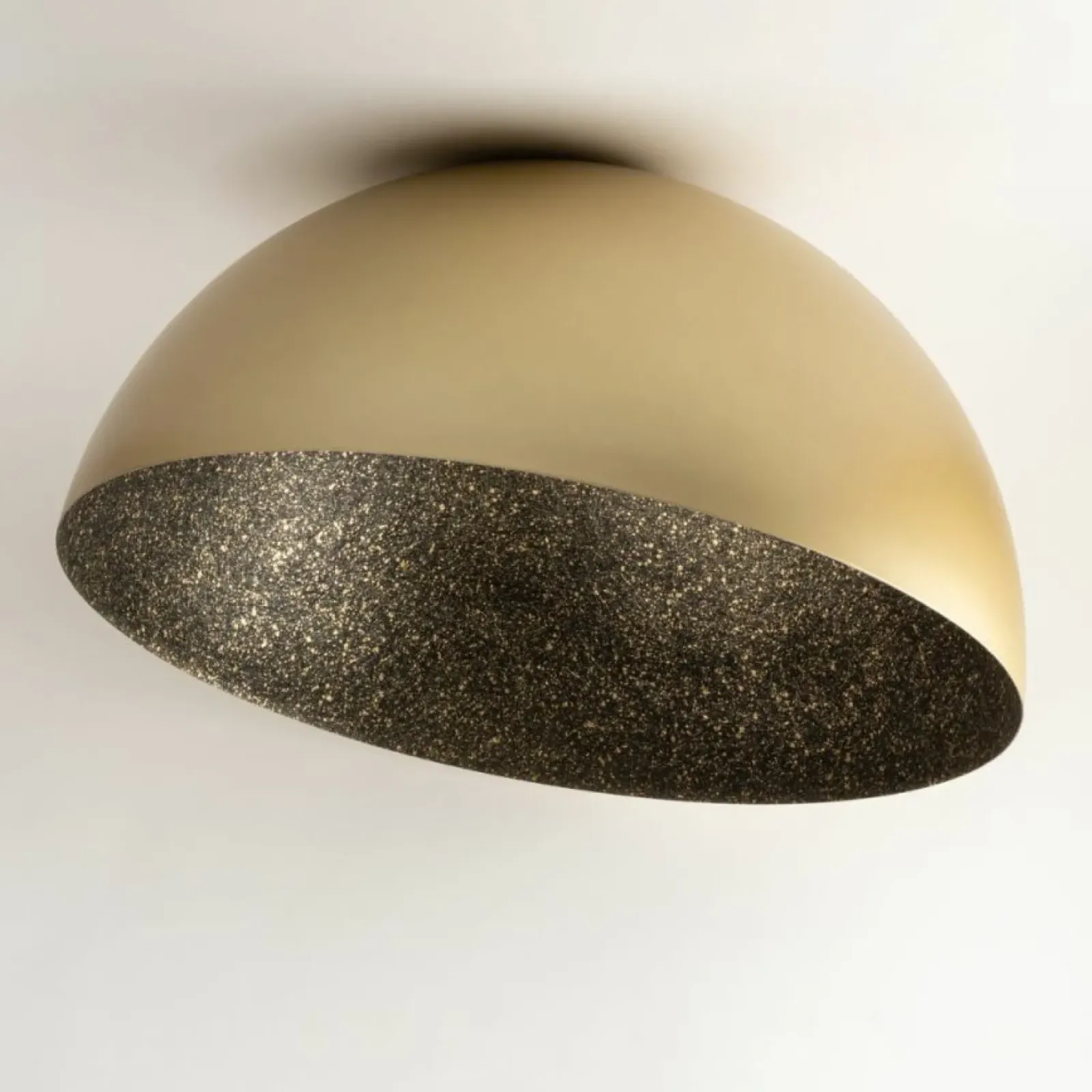 Sklep Kaja Designerski plafon, złota półkula SIG 32481 - SFERA 50 ZŁ/CZ NAKR Hot