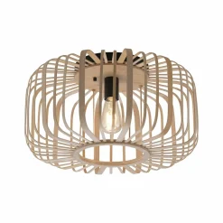 Sklep Kaja Drewniana lampa sufitowa na żarówkę E27 11413-79 z serii RACOON | Kaja drewno Sale