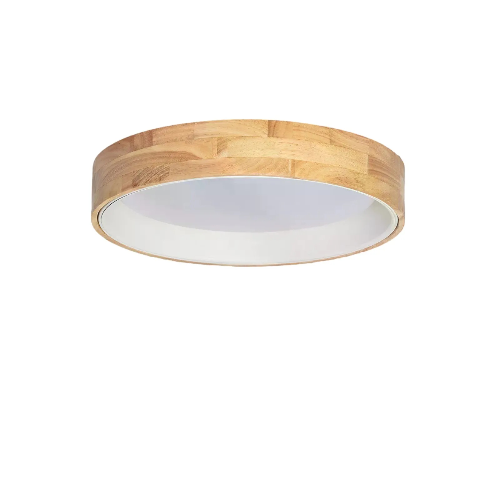Sklep Kaja Drewniana lampa sufitowa LED ABR-PLODV-B-20W-CCT NATURALE | Kaja* Plafony Nowoczesne|Lampy Led