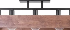 Sklep Kaja Drewniana lampa sufitowa do stylowej kuchni SIG 31740 z serii DAKOTA Clearance
