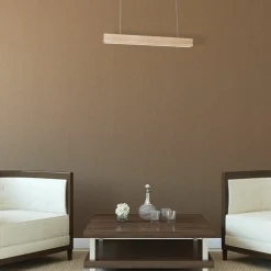 Sklep Kaja Drewniana listwa LED idealna nad stół w jadalni MLP567 TIMBER | Kaja Discount