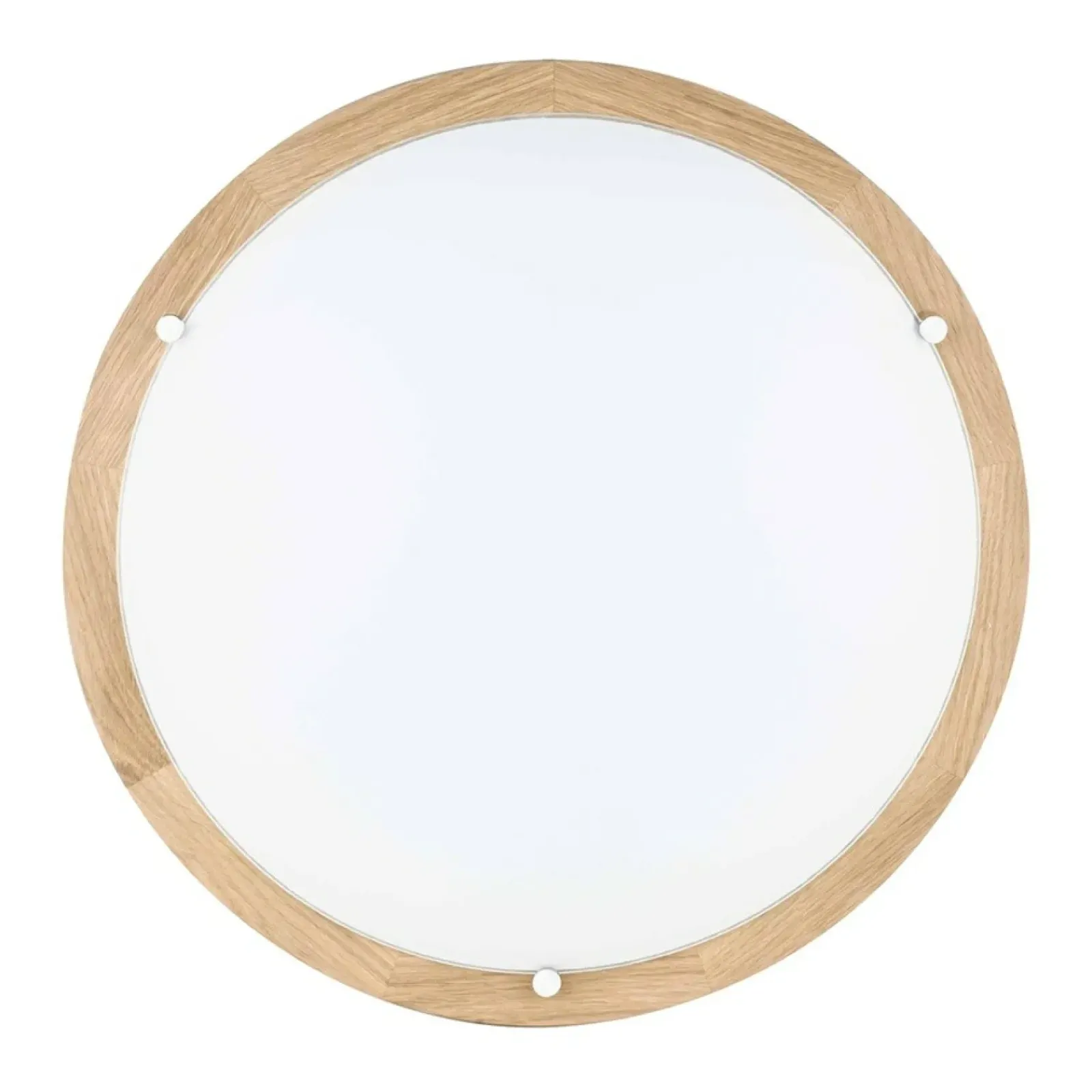 Sklep Kaja Drewniana, okrągła lampa sufitowa ⌀35cm 2xE27 4753474 FRIDA | Kaja* Plafony Klasyczne