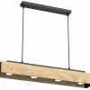 Sklep Kaja Drewniana, pozioma lampa wisząca do kuchni LX 1645 MAISON | Kaja Store