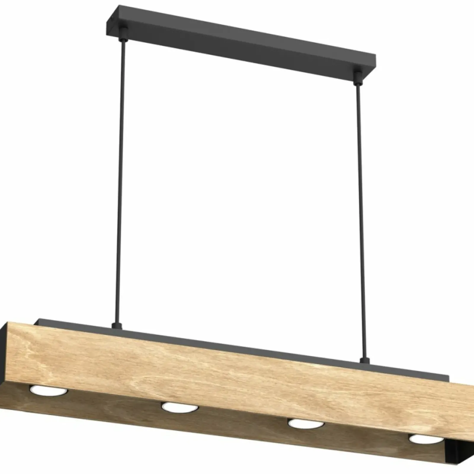 Sklep Kaja Drewniana, pozioma lampa wisząca do kuchni LX 1645 MAISON | Kaja Store