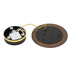 Sklep Kaja Drewniany, ozdobny kinkiet ⌀15cm 3000K 11288 RING TIMBER LED | Kaja* Lampy Led