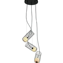 Sklep Kaja Druciana, designerska lampa wisząca MDM-3941/3 BK COCO | Kaja Sale
