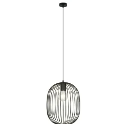 Sklep Kaja Druciana lampa wisząca w stylu industrialnym 1304/1 z serii ONYX czarny Store