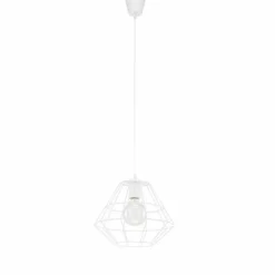 Sklep Kaja Druciana, nowoczesna lampa wisząca do kuchni TK 847 z serii DIAMOND biały Discount