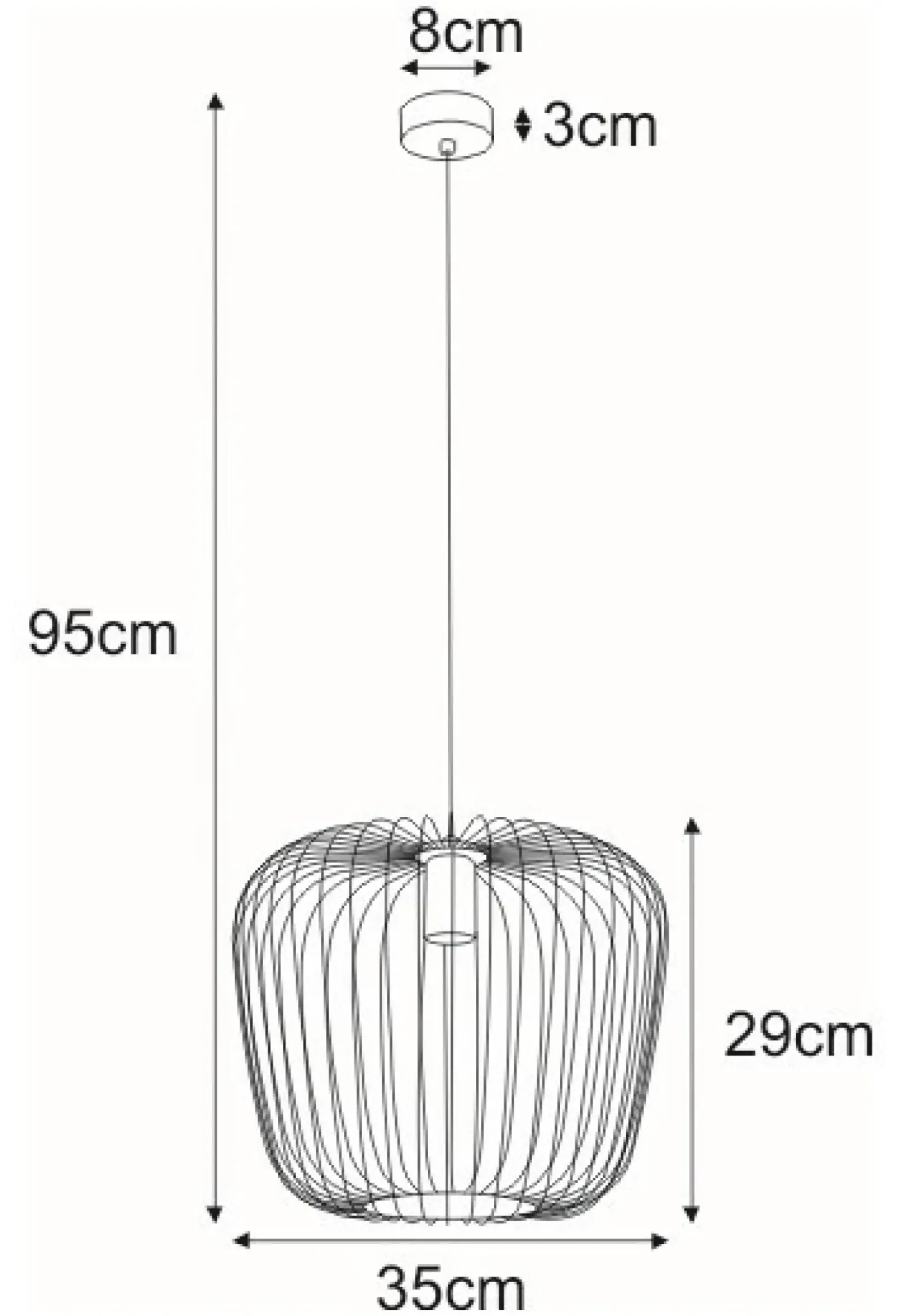 Sklep Kaja Druciana, szara lampa wisząca do jadalni K-4100 EDEN | Kaja szary Online