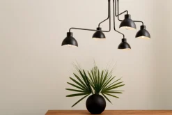 Sklep Kaja Duża, czarna lampa sufitowa w stylu loftowym SIG 32451 z serii HOLI Store