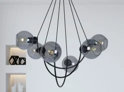 Sklep Kaja Duża, dekoracyjna lampa wisząca do salonu K-2629 SIRIUS | Kaja Discount