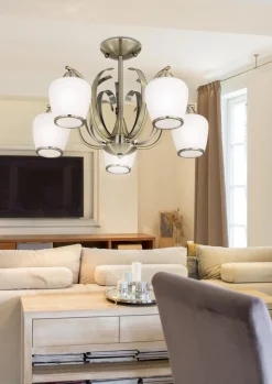 Sklep Kaja Duża, elegancka lampa sufitowa do salonu 35-54968 OPERA | Kaja* Randole Tradycyjne