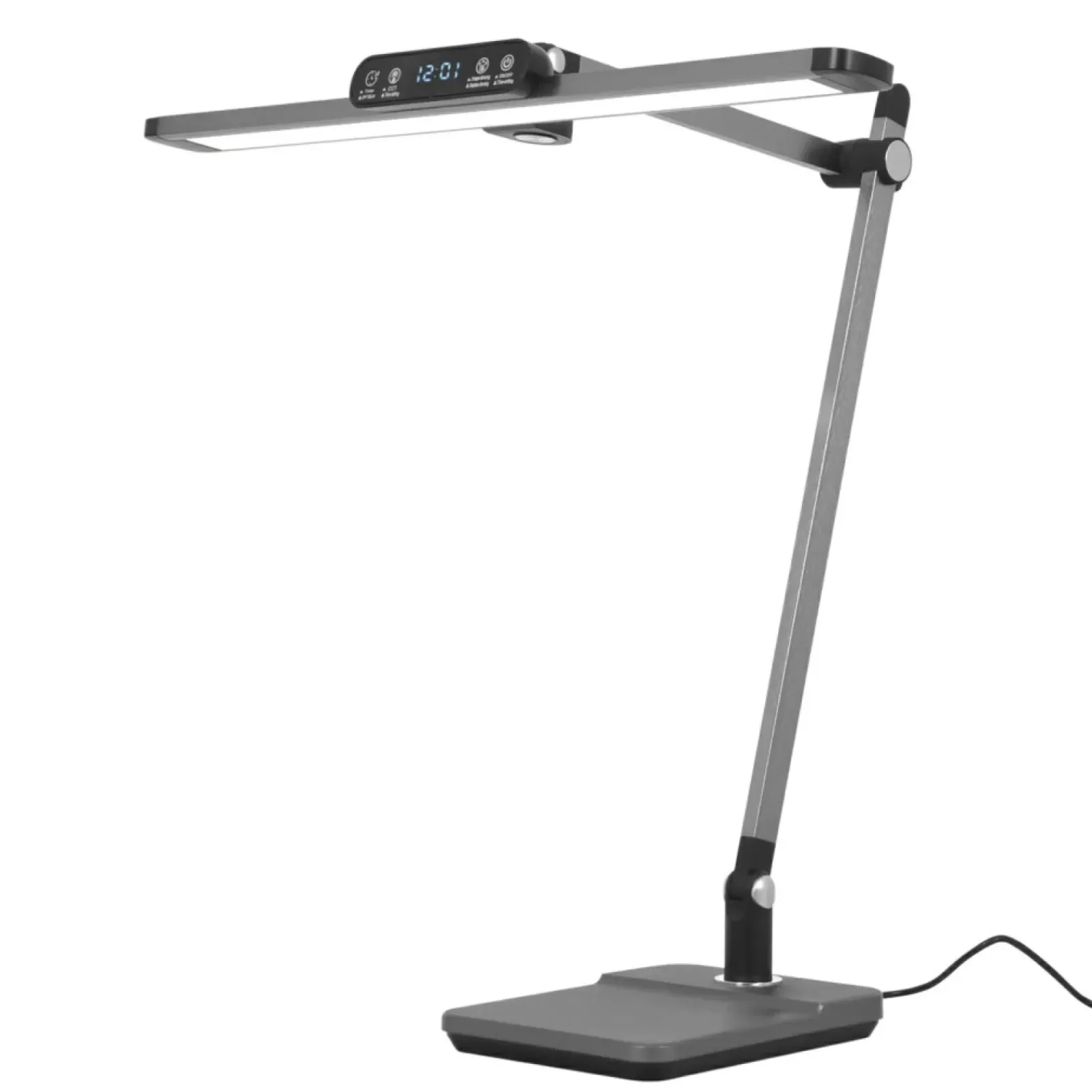 Sklep Kaja Duża, kreślarska lampa biurkowa, LED 12W K-BL1321 GRAFIT z serii ARES* Lampki Biurkowe|Lampy Led
