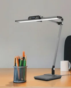 Sklep Kaja Duża, kreślarska lampa biurkowa, LED 12W K-BL1321 GRAFIT z serii ARES* Lampki Biurkowe|Lampy Led