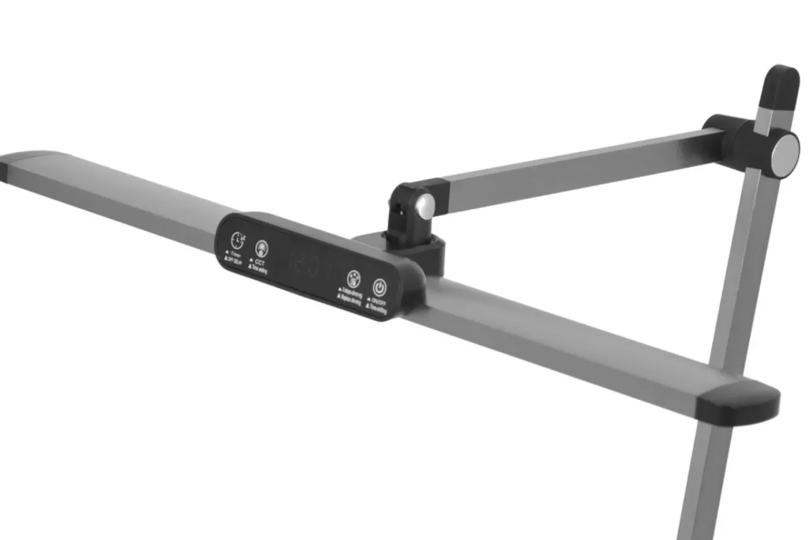 Sklep Kaja Duża, kreślarska lampa biurkowa, LED 12W K-BL1321 GRAFIT z serii ARES* Lampki Biurkowe|Lampy Led