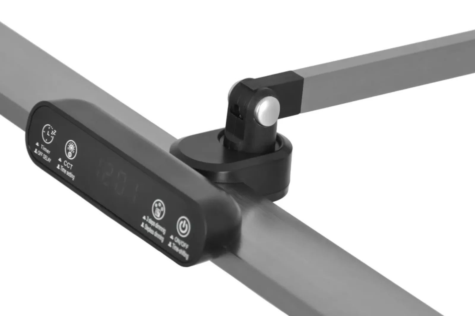 Sklep Kaja Duża, kreślarska lampa biurkowa, LED 12W K-BL1321 GRAFIT z serii ARES* Lampki Biurkowe|Lampy Led