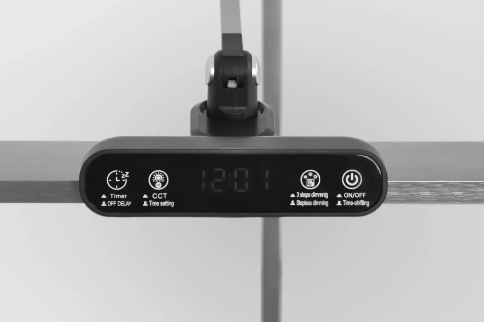 Sklep Kaja Duża, kreślarska lampa biurkowa, LED 12W K-BL1321 GRAFIT z serii ARES* Lampki Biurkowe|Lampy Led