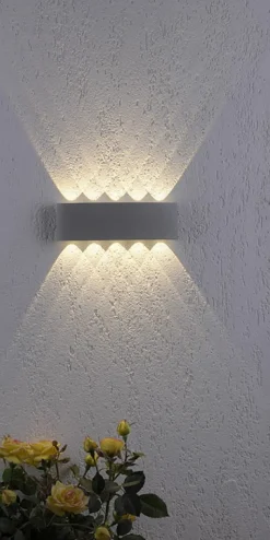 Sklep Kaja Duża lampa na elewację o ciepłej barwie 9489-21 z serii CARLO | Kaja* Kinkiety Ogrodowe