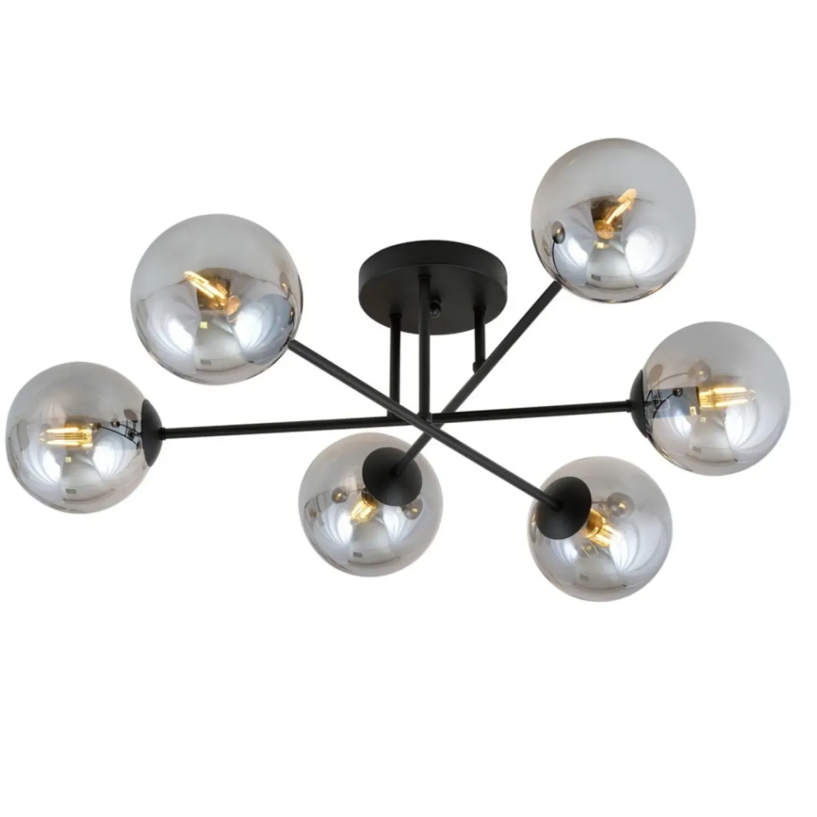 Sklep Kaja Duża lampa sufitowa do industrialnego wnętrza 1245/6 z serii ROMA Flash Sale