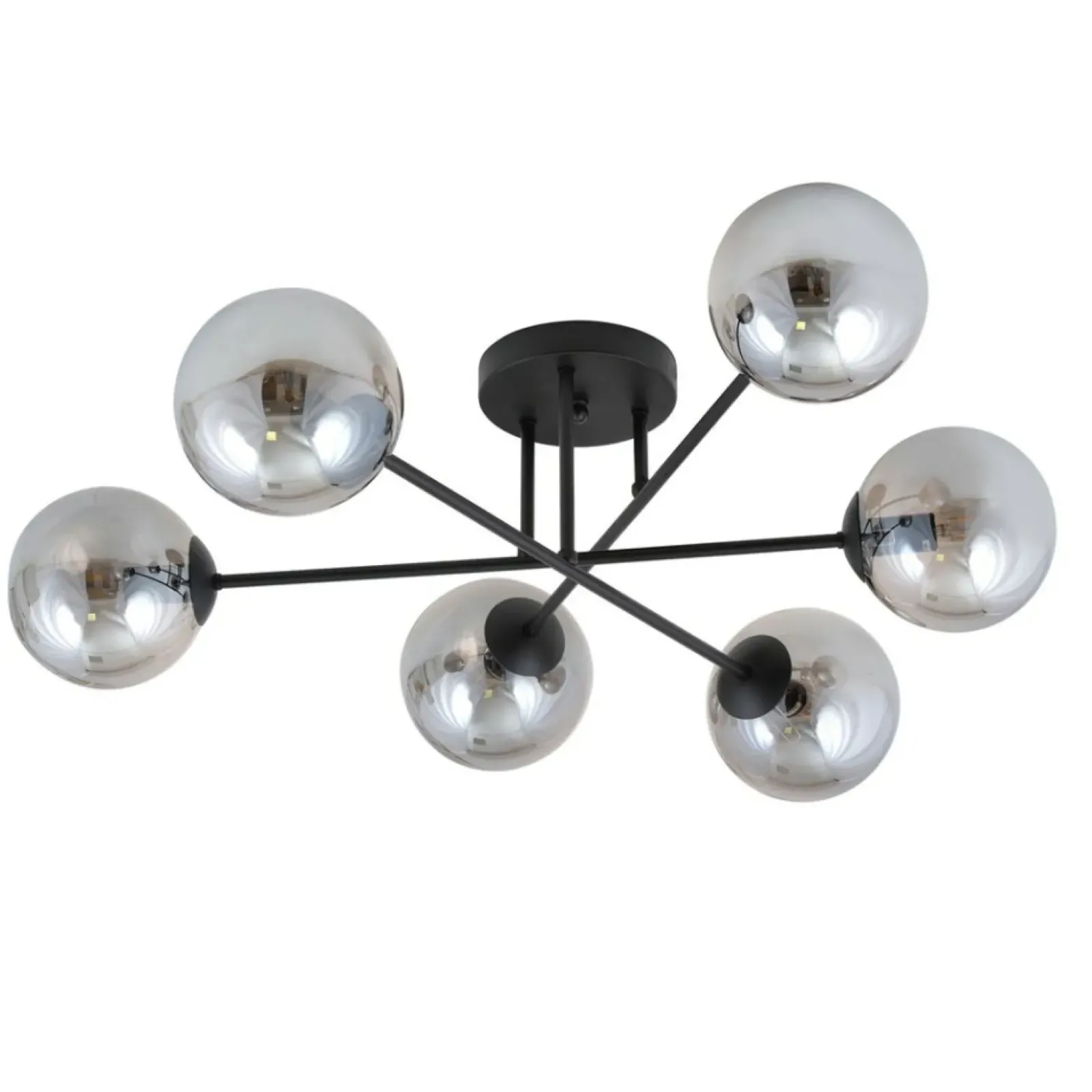 Sklep Kaja Duża lampa sufitowa do industrialnego wnętrza 1245/6 z serii ROMA Flash Sale