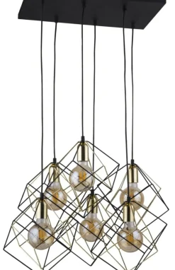 Sklep Kaja Duża lampa wisząca do stylowego salonu TK 2779 ALAMBRE | Kaja czarny Best