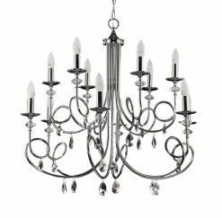 Sklep Kaja Duża lampa wisząca, elegancki świecznik JUP 1599 DAKAR | Kaja* Randole Tradycyjne