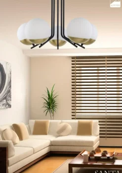 Sklep Kaja Duża lampa wisząca, idealna do salonu JUP 1720 SANTA | Kaja Sale