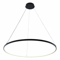 Sklep Kaja Duża lampa wisząca LED, koło ⌀80cm 2023201-BK80 BRENO | Kaja Hot