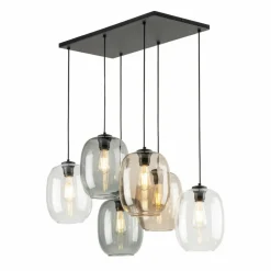 Sklep Kaja Duża lampa wisząca, różnokolorowe klosze TK 5974 ELIO | Kaja Fashion