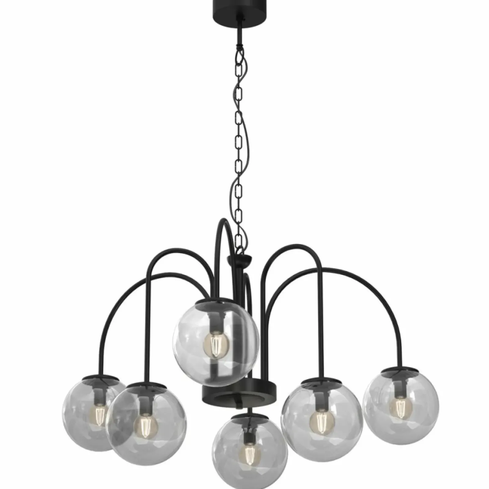 Sklep Kaja Duża lampa wisząca z kulistymi kloszami LX 3697 CAMBRIDGE | Kaja Cheap