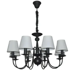 Sklep Kaja Duża lampa z klasycznymi abażurami LP-88439/8P WERONA | Kaja* Randole Tradycyjne