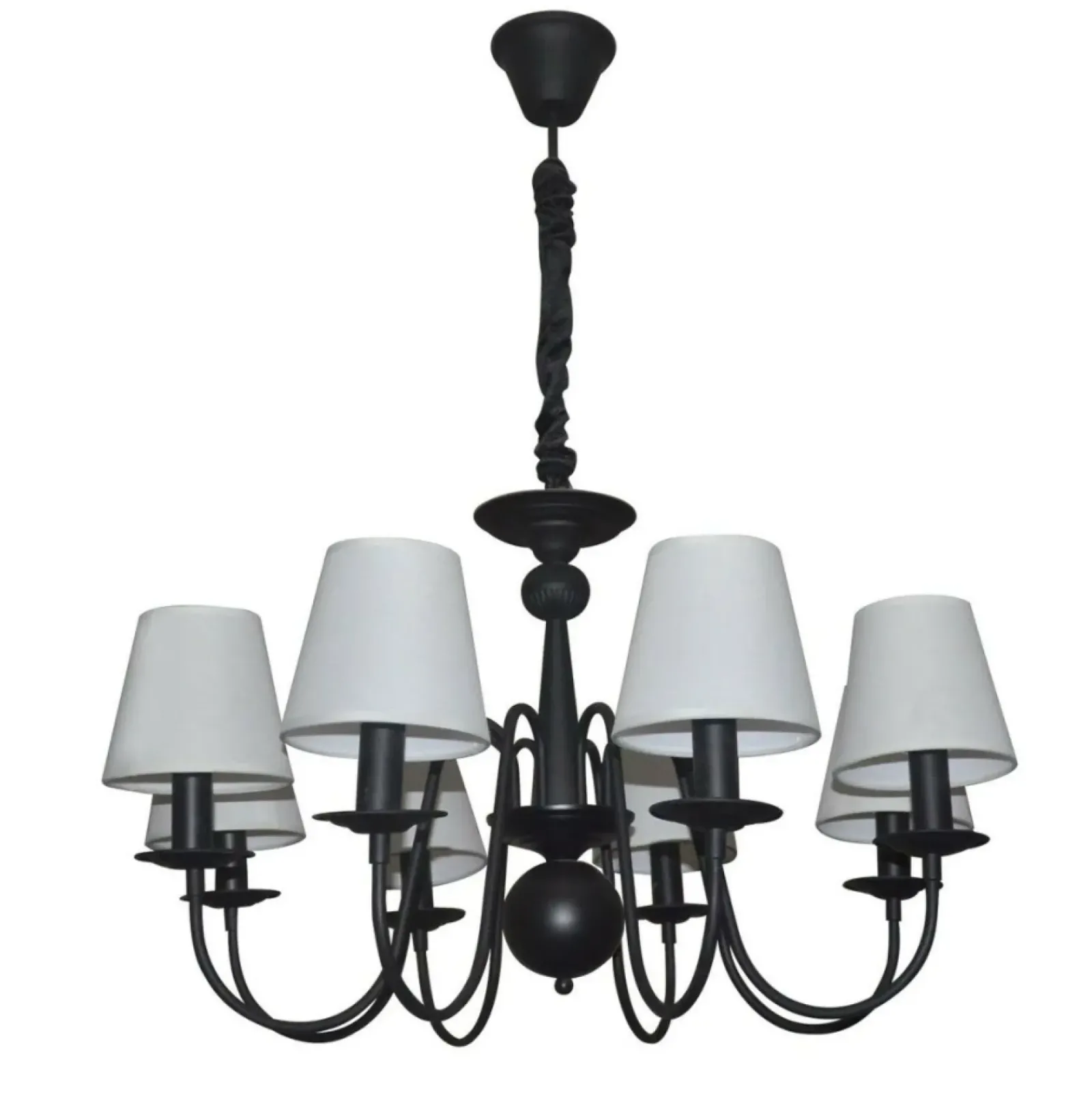 Sklep Kaja Duża lampa z klasycznymi abażurami LP-88439/8P WERONA | Kaja* Randole Tradycyjne