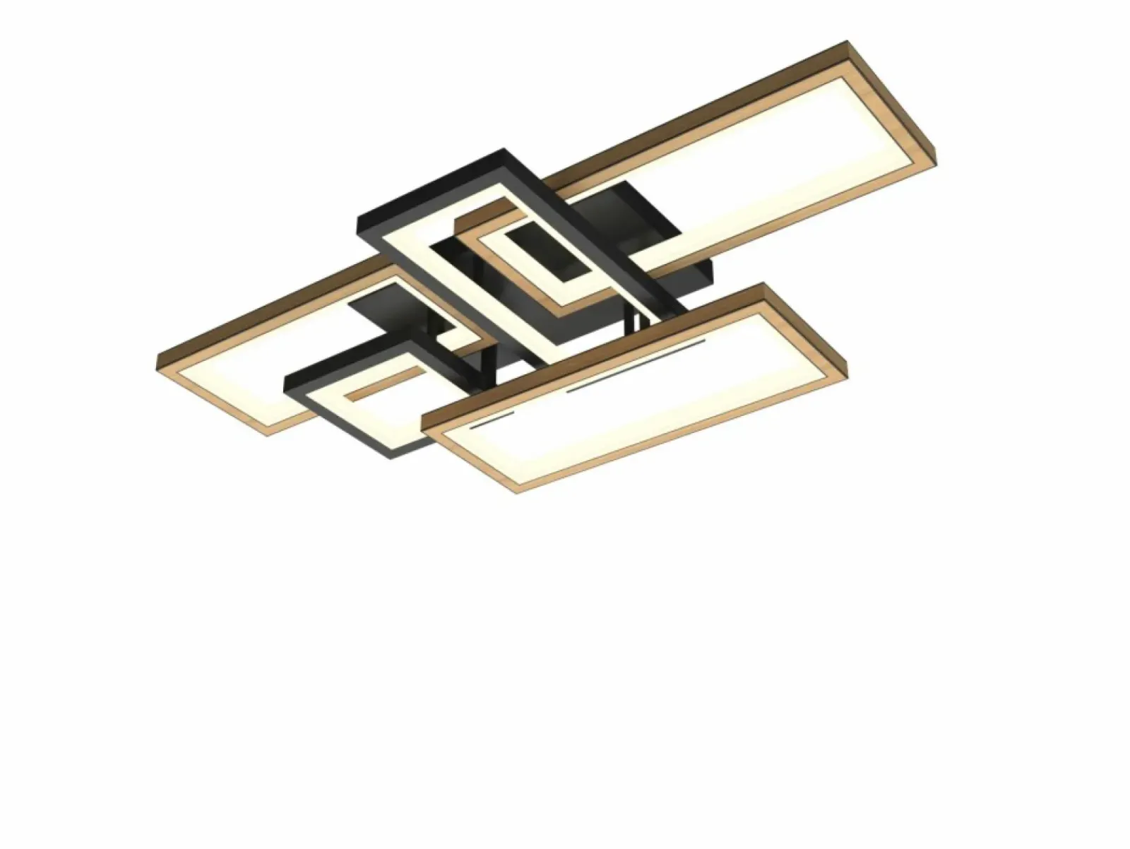 Sklep Kaja Duża, ledowa lampa sufitowa do salonu WF 9022-506 MATERA | Kaja* Lampy Led|Plafony Nowoczesne