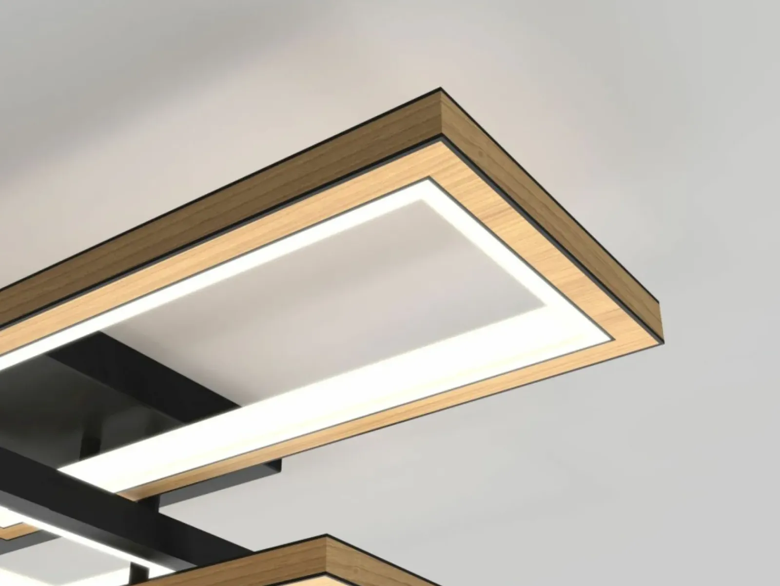Sklep Kaja Duża, ledowa lampa sufitowa do salonu WF 9022-506 MATERA | Kaja* Lampy Led|Plafony Nowoczesne