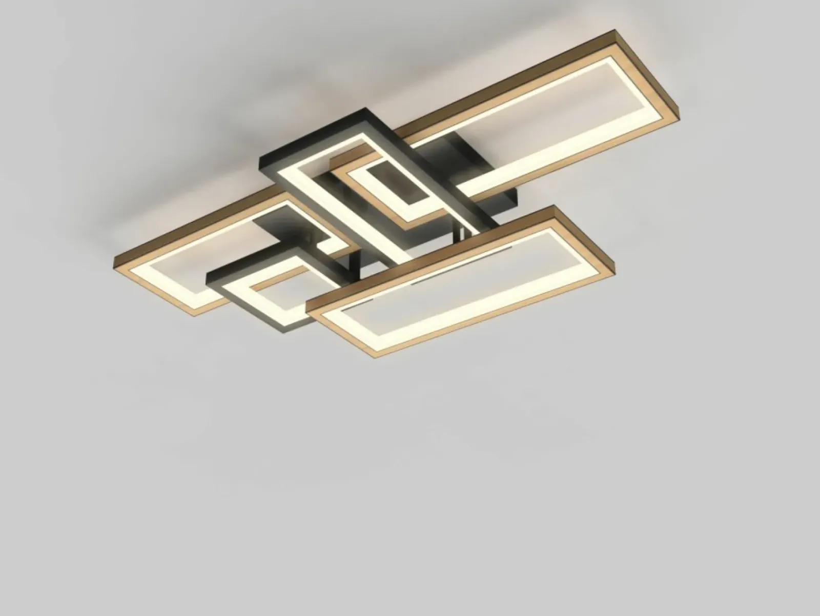Sklep Kaja Duża, ledowa lampa sufitowa do salonu WF 9022-506 MATERA | Kaja* Lampy Led|Plafony Nowoczesne