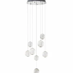 Sklep Kaja Duża, ledowa lampa wisząca na antresolę 220cm MX P0481 NOBILE | Kaja Discount