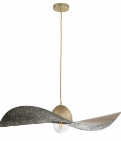 Sklep Kaja Duża, ozdobna lampa wisząca typu kapelusz SIG 32342 z serii KAPELLO L Discount