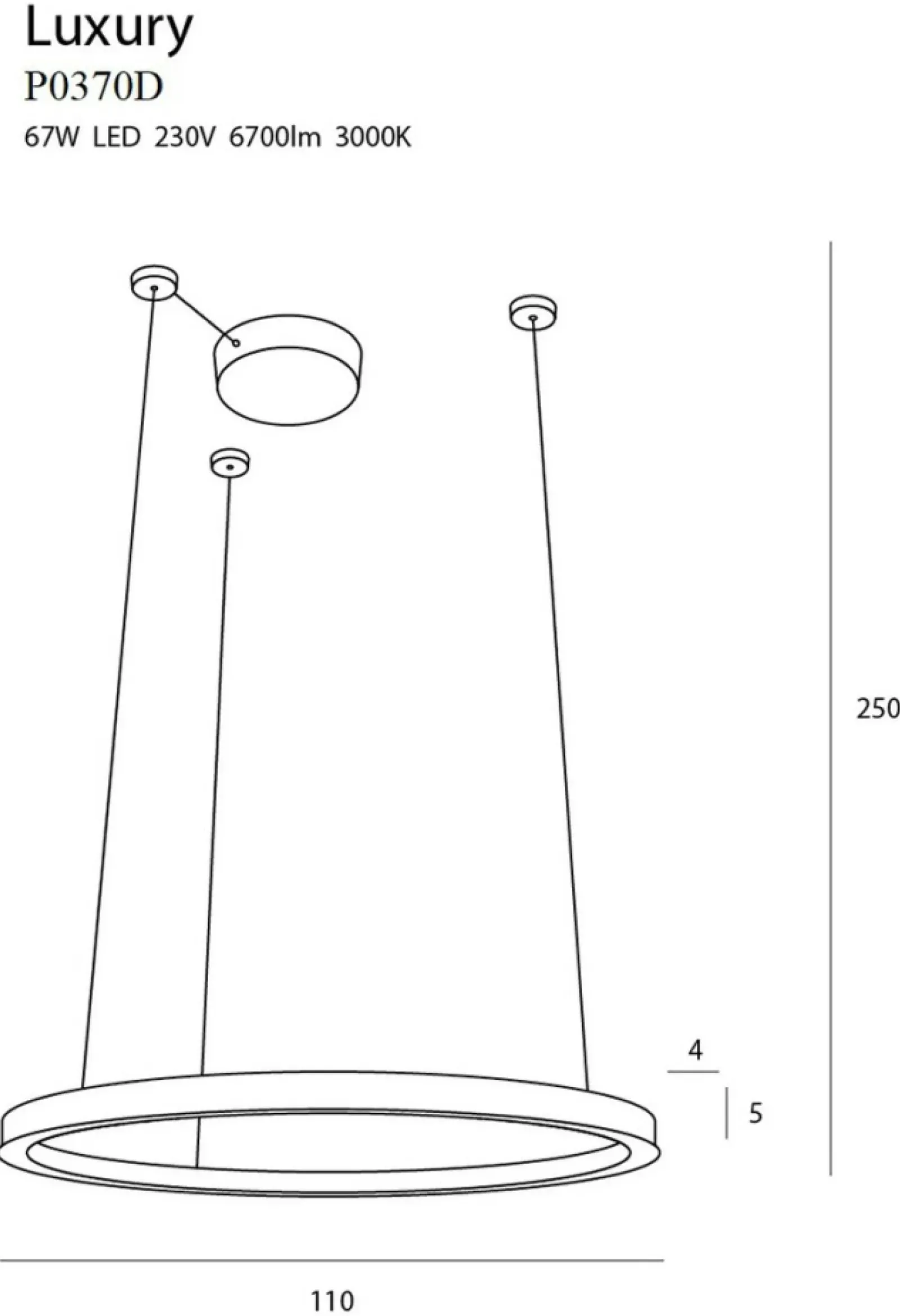 Sklep Kaja Duże, złote koło LED Ø110cm do salonu MX P0370D LUXURY | Kaja Online