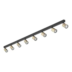 Sklep Kaja Długa, czarna lampa natynkowa z reflektorami TK 5997 TOP | Kaja Sale