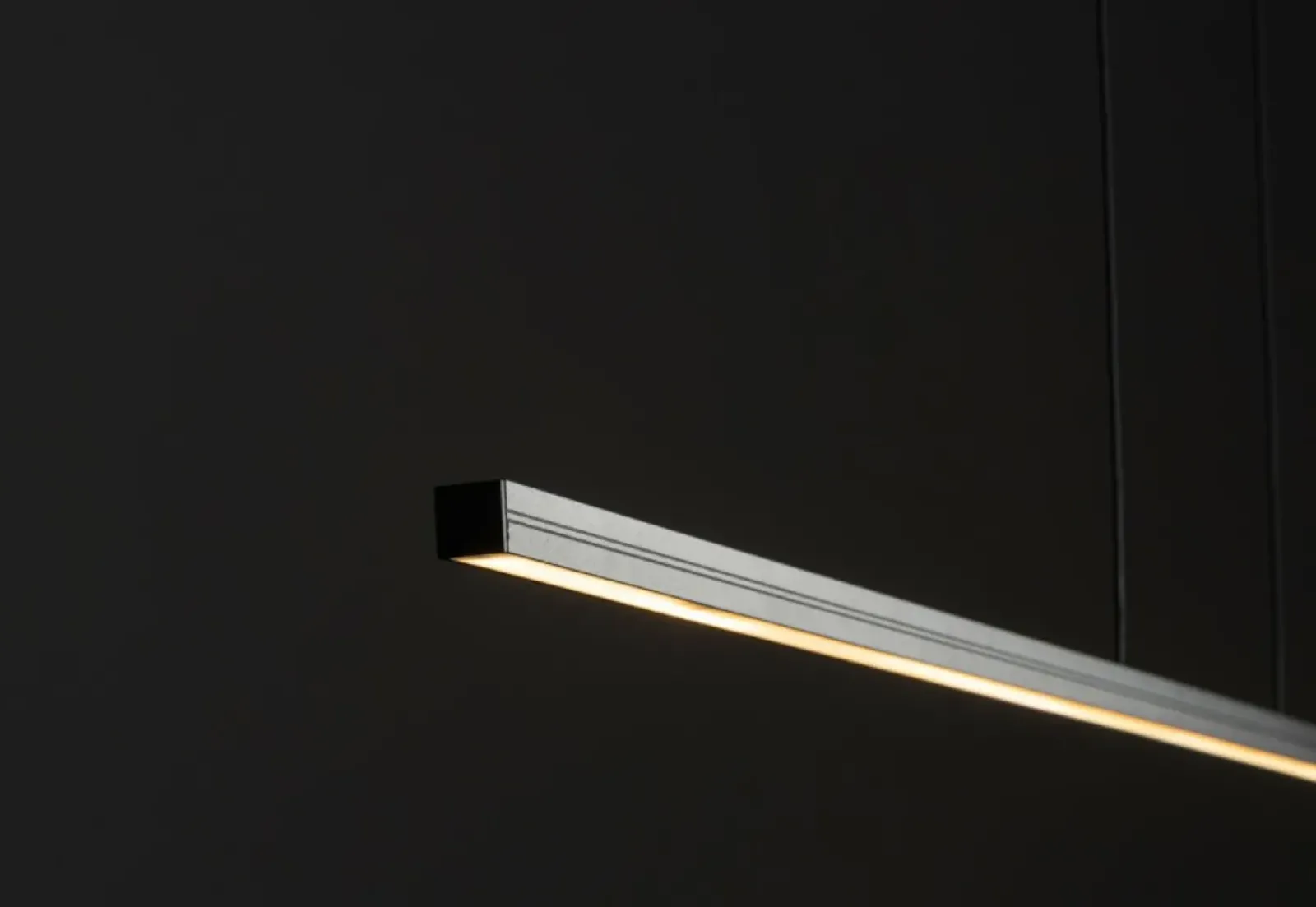 Sklep Kaja Długi, prosty żyrandol nad stół, LED 150cm 3000K 10364 BAR LED | Kaja Best