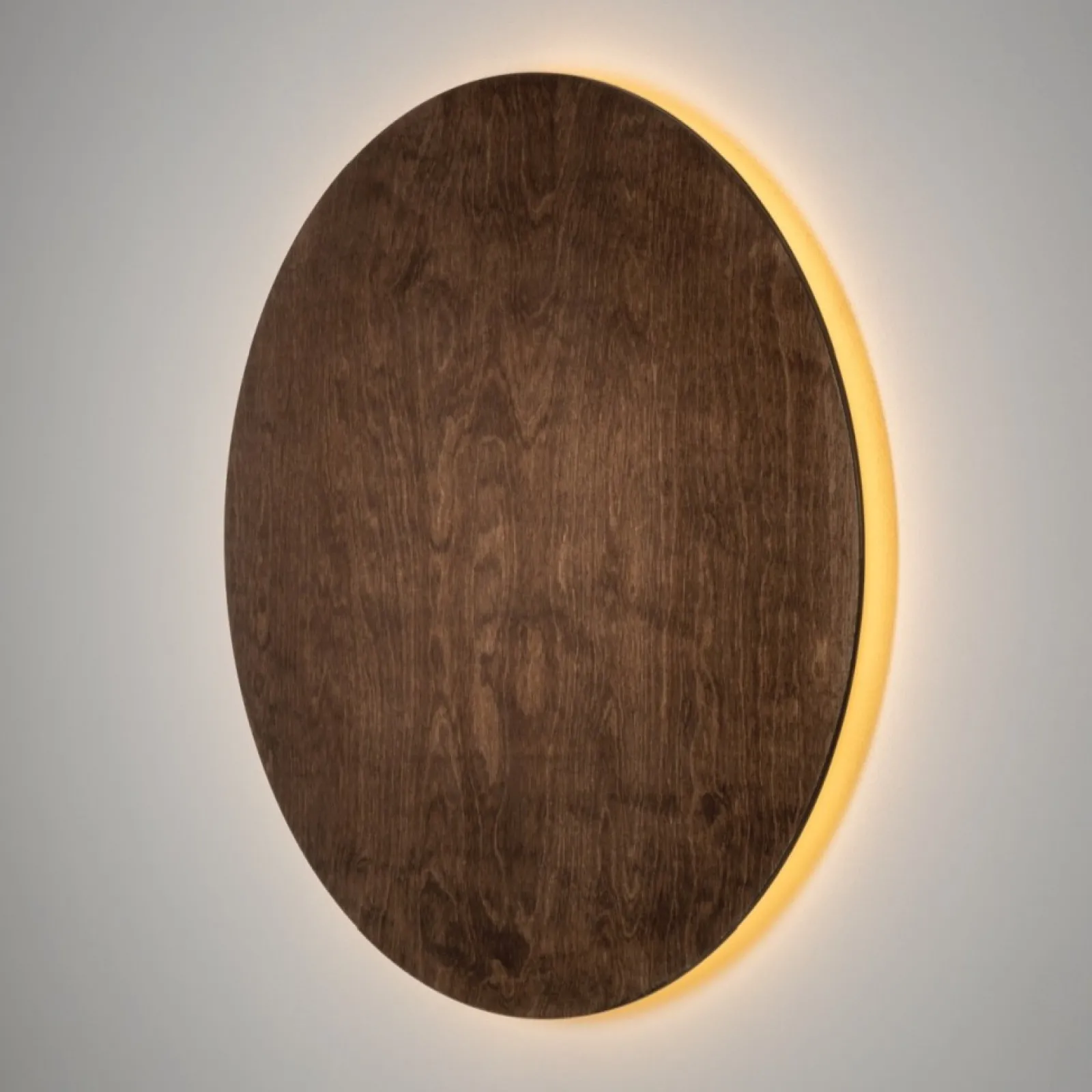 Sklep Kaja Duży kinkiet z drewna ⌀50cm 3000K 11292 RING TIMBER LED | Kaja* Lampy Led