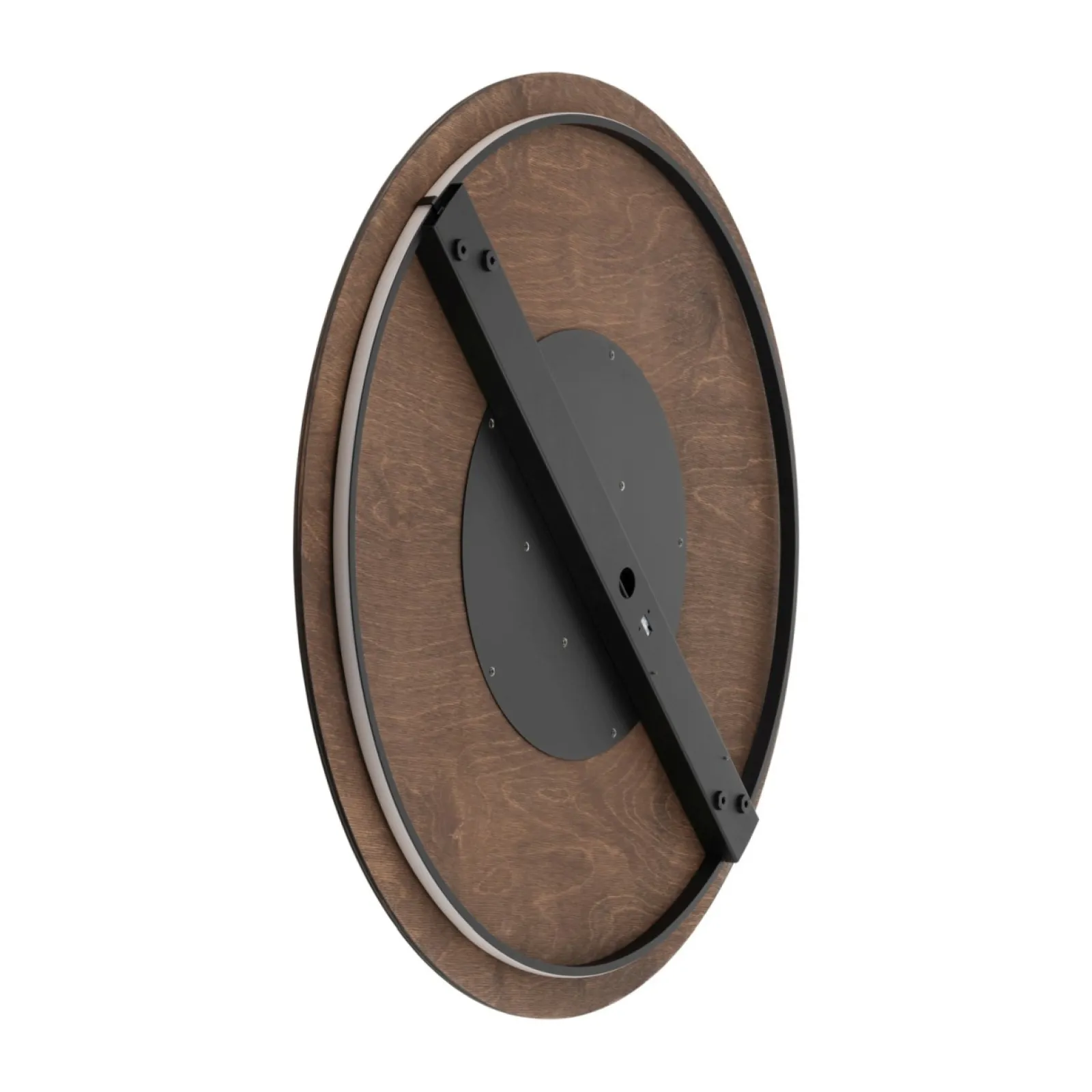 Sklep Kaja Duży kinkiet z drewna ⌀50cm 3000K 11292 RING TIMBER LED | Kaja* Lampy Led