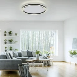 Sklep Kaja Duży, nowoczesny plafon LED do salonu 15392-13 z serii RITUS | Kaja* Plafony Nowoczesne|Lampy Led