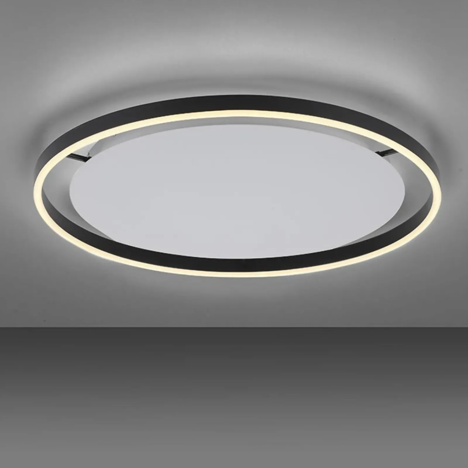 Sklep Kaja Duży, nowoczesny plafon LED do salonu 15392-13 z serii RITUS | Kaja* Plafony Nowoczesne|Lampy Led