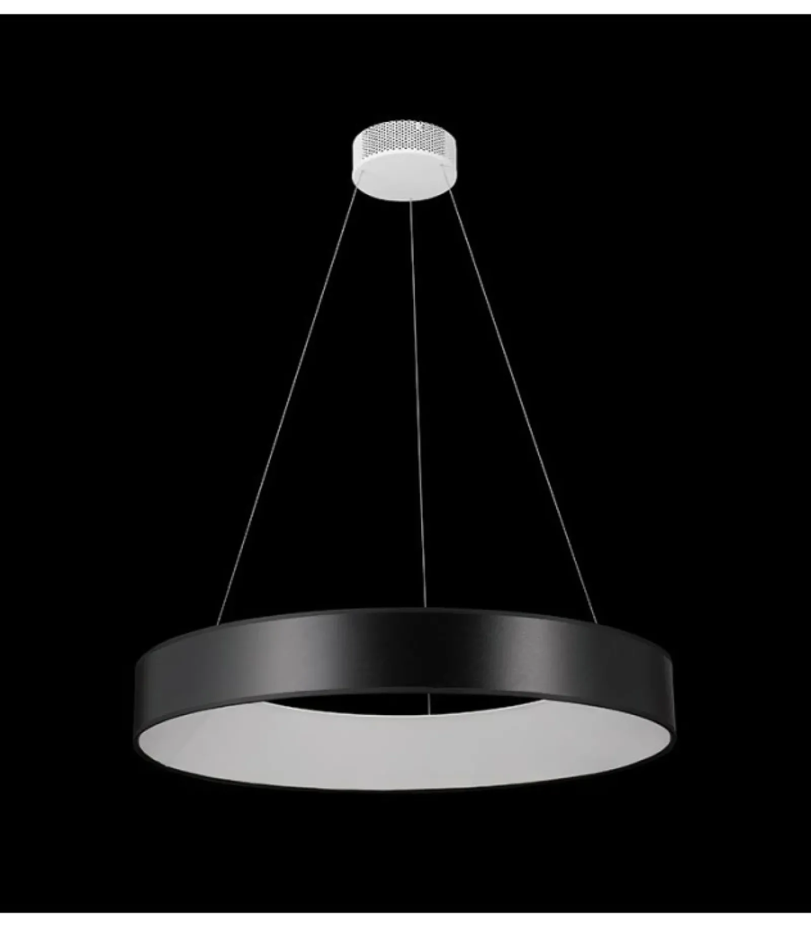 Sklep Kaja Duży, okrągły, ledowy żyrandol ⌀120cm 67244 FOG | Kaja Oświetlenie Outlet