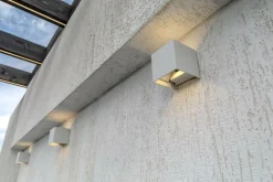 Sklep Kaja Dwukierunkowa kostka elewacyjna O572WL-L6W FULTON | Kaja Oświetlenie* Kinkiety Ogrodowe