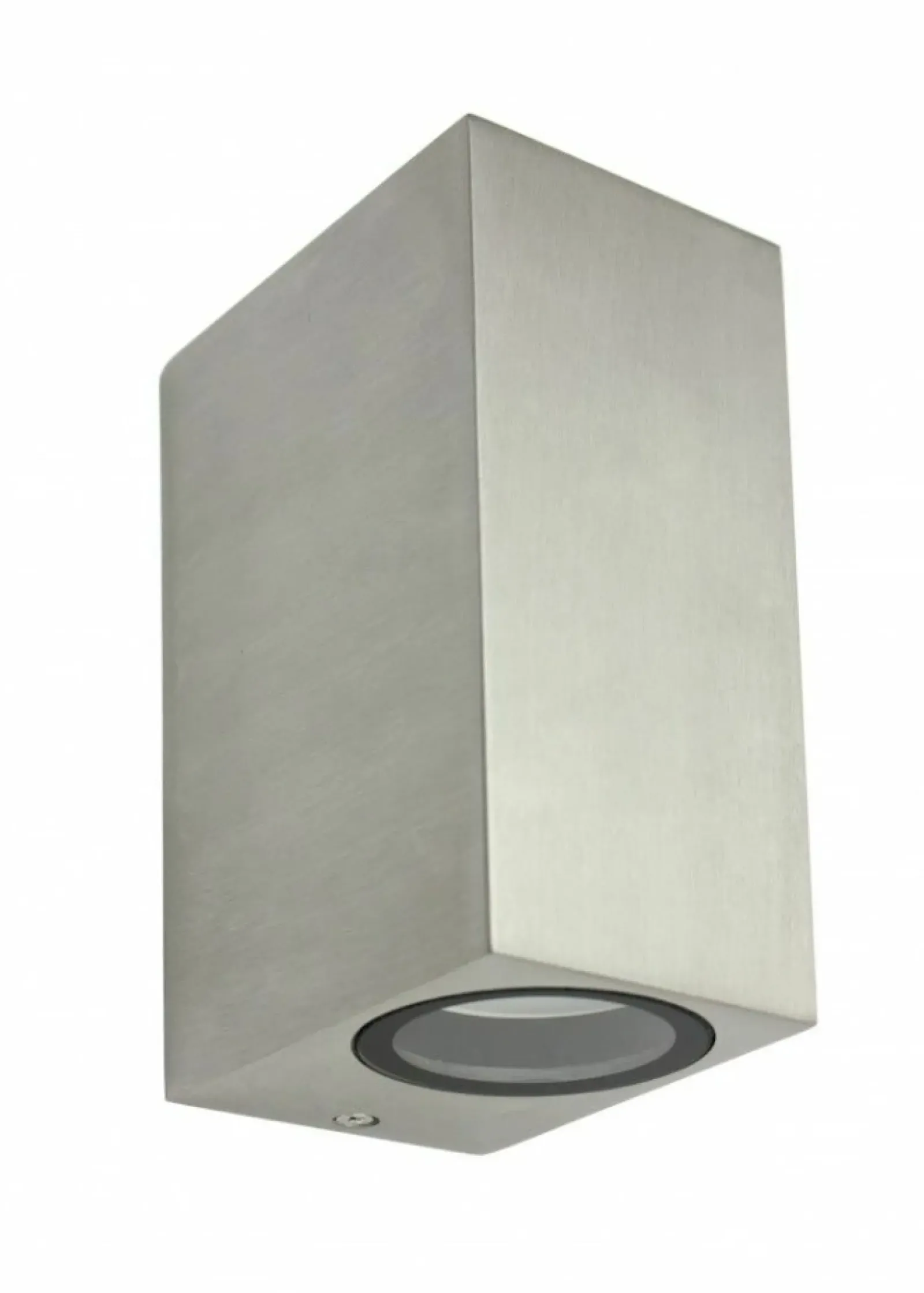 Sklep Kaja Dwukierunkowy kinkiet elewacyjny, aluminium 5002 BR z serii MINI | Kaja Oświetle* Kinkiety Ogrodowe