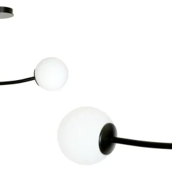 Sklep Kaja Dwupunktowa, czarno-biała lampa sufitowa 1024/2 HALLDOR | Kaja Outlet