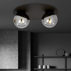 Sklep Kaja Dwupunktowa lampa sufitowa do korytarza 1128/2 SOLAR | Kaja* Plafony Nowoczesne